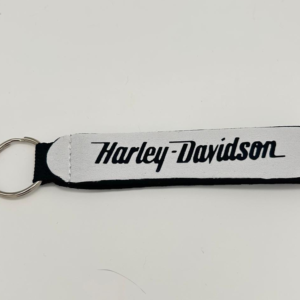 Llavero Harley Davison Blanco