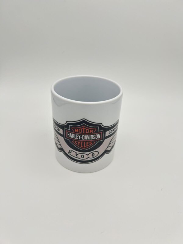 Taza Harley Davidson Blanca - Image 2