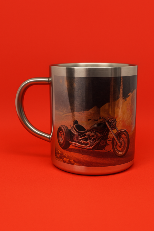 Taza Chopper plateada - Image 3