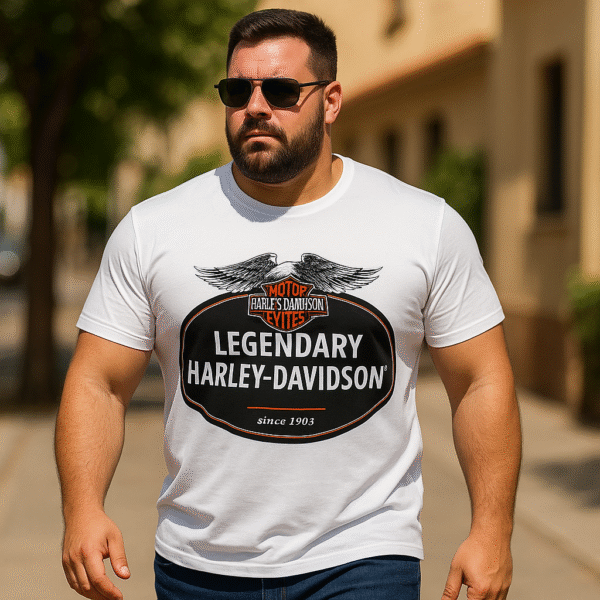 Camiseta blanca Legendary Harley Davidson blanca