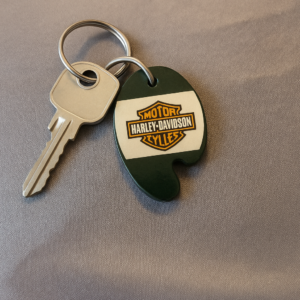 Llavero Harley Davidson madera