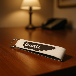 Llavero Ducati Blanco