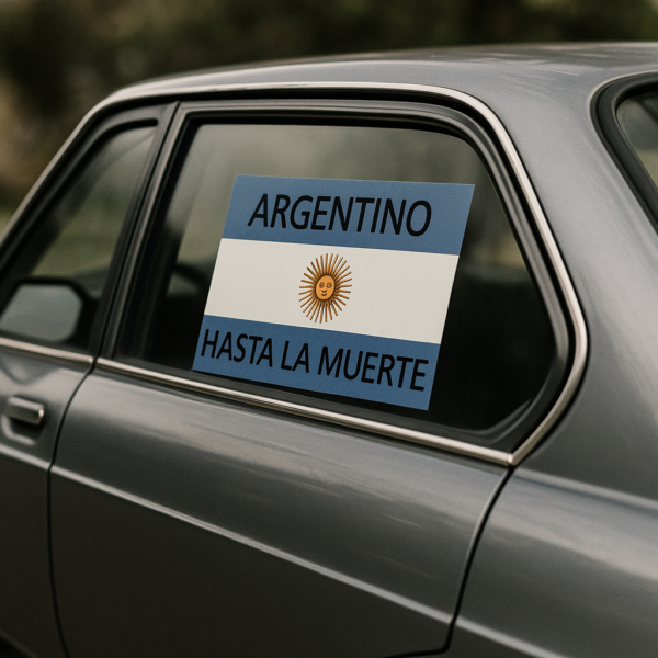 Placa Argentino hasta la muerte - Image 3