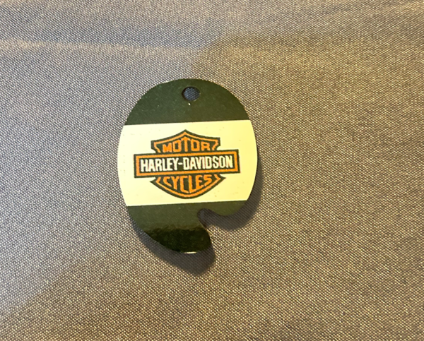 Llavero Harley Davidson madera - Image 2
