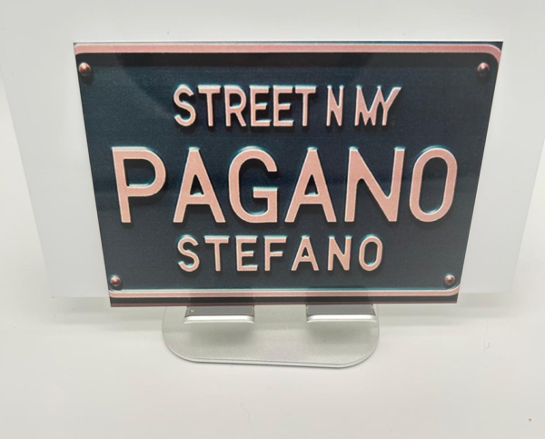 Placa pagano Stefano - Image 2