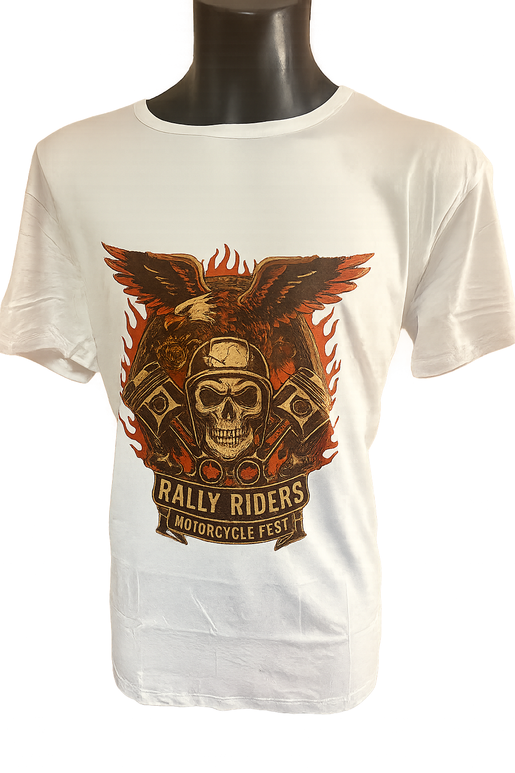 Camiseta calavera y pistones - Image 3