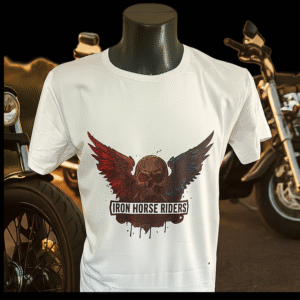 Camiseta Calavera alada