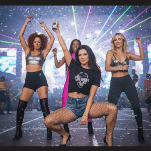 Camiseta negra Calavera dj