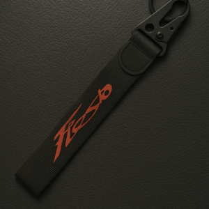 Llavero negro fiesta