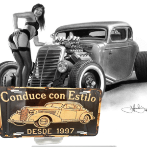 Placa conduce con estilo